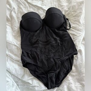 Tory Burch Black One-Piece Swimsuit